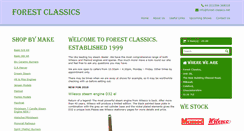 Desktop Screenshot of forest-classics.co.uk