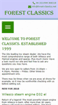 Mobile Screenshot of forest-classics.co.uk